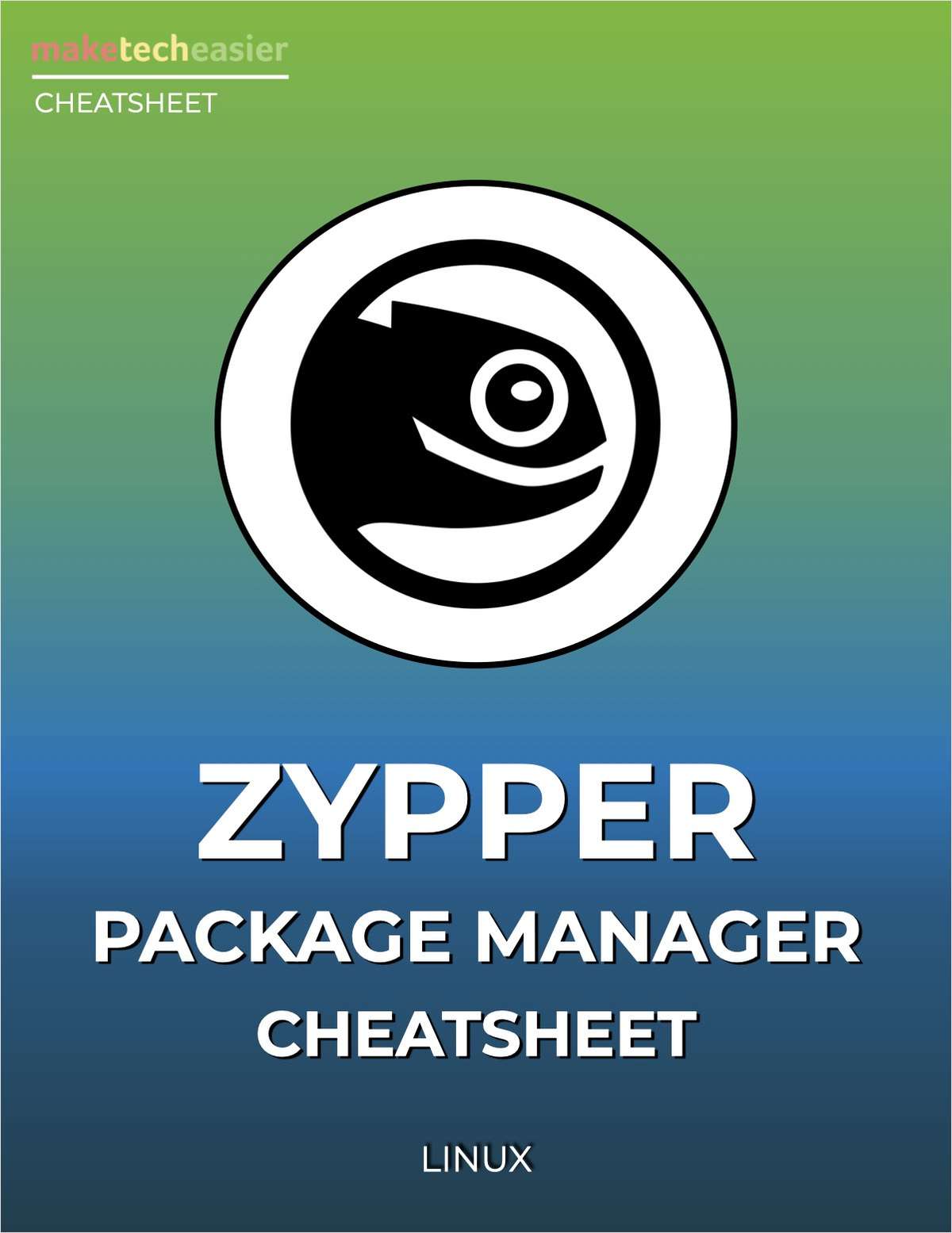 Zypper Package Manager Cheatsheet