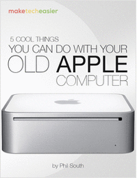 5 Cool Things You Can Do with Your Old Apple Computer