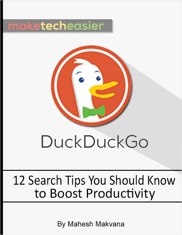 12 DuckDuckGo Search Tips You Should Know to Boost Productivity