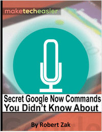 Secret Google Now Commands You Didn't Know About