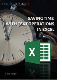 Saving Time with Text Operations in Excel