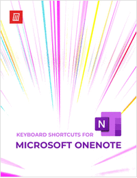 OneNote Keyboard Shortcuts for Windows and Mac