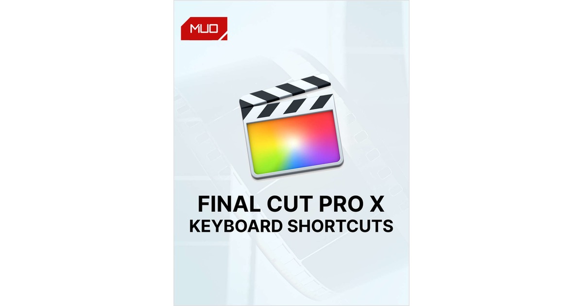 final cut pro x 10.4 keyboard shortcuts download