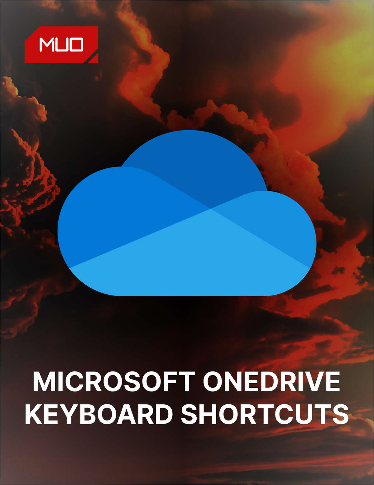 Microsoft OneDrive Keyboard Shortcuts Cheat Sheet