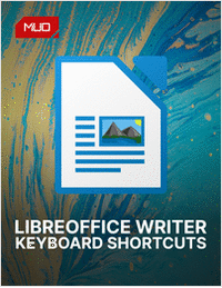 LibreOffice Writer: The Ultimate Keyboard Shortcuts Cheat Sheet