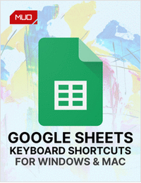 Google Sheets: Every Keyboard Shortcut You Need for Windows and Mac