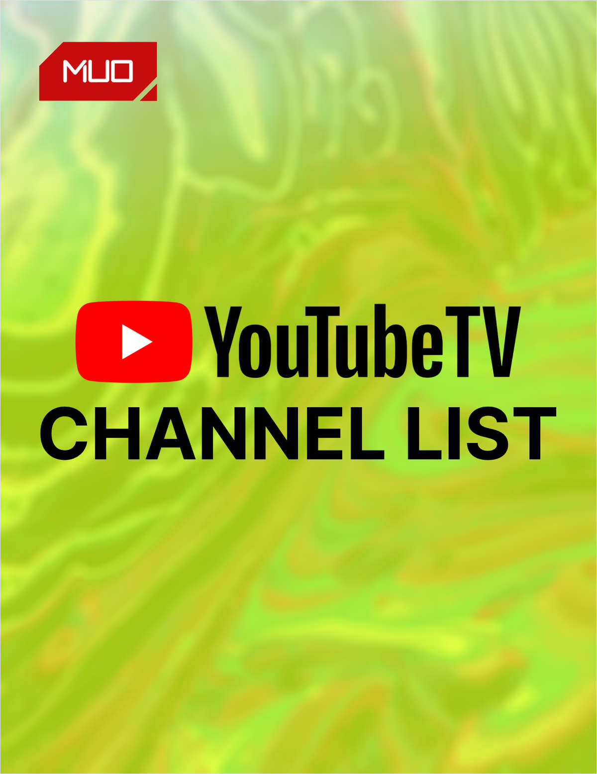 YouTube TV Channel List and Pricing Guide Free Cheat Sheet
