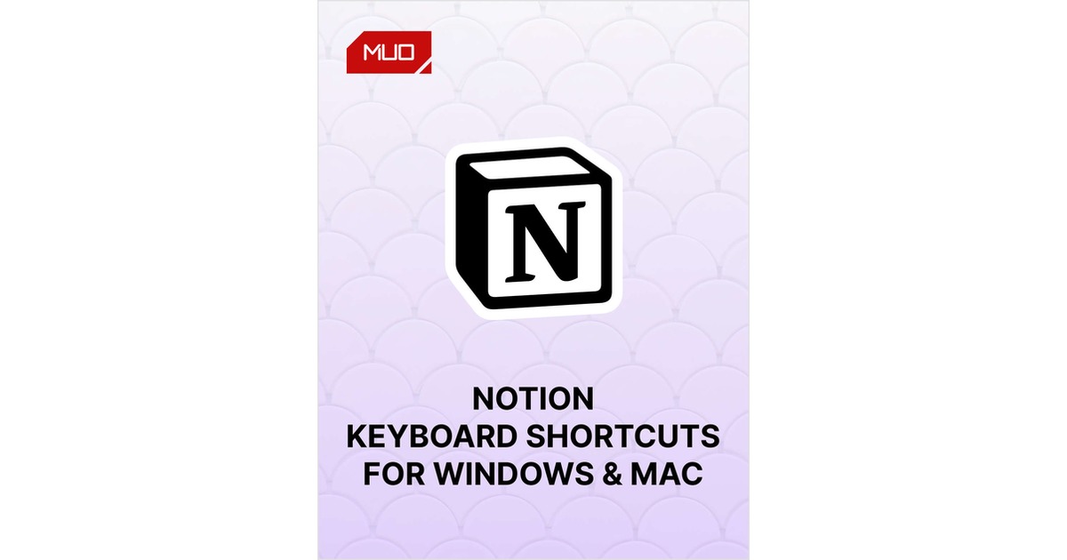 notion shortcuts mac