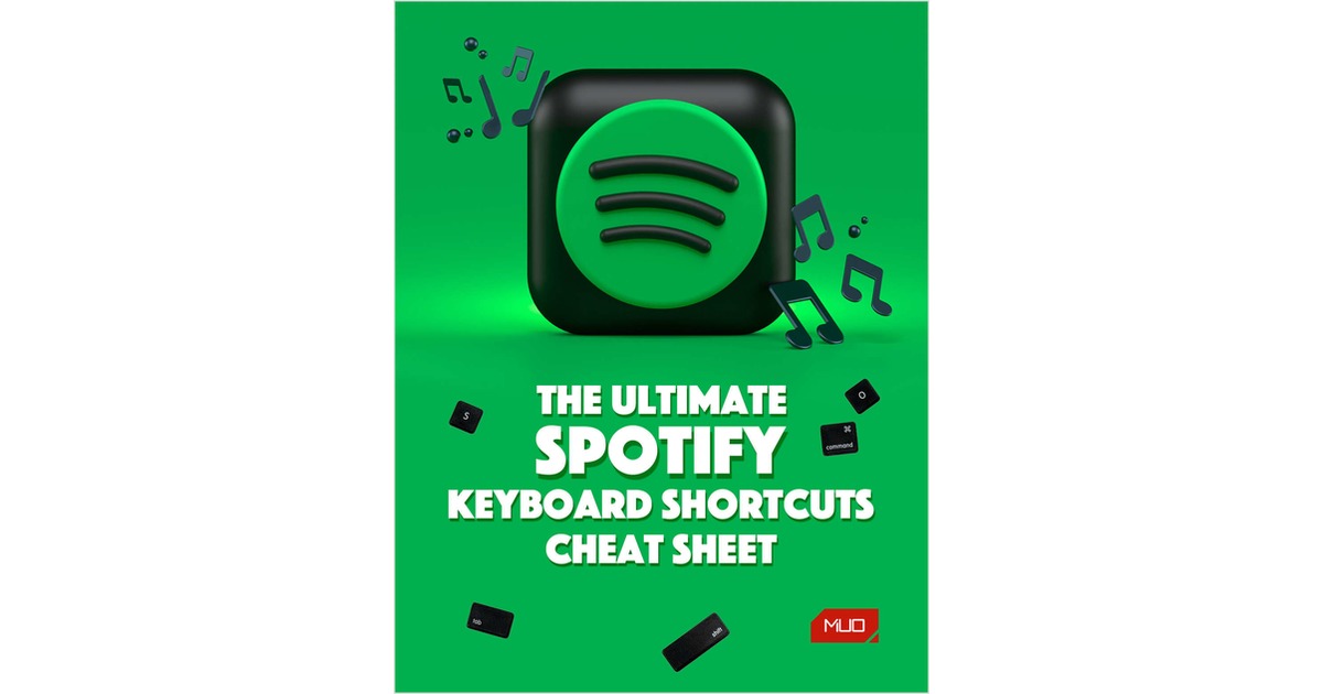 The Ultimate Spotify Keyboard Shortcuts Cheat Sheet Free Cheat Sheet