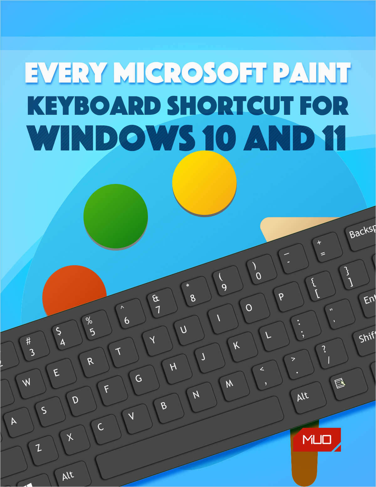 Every Microsoft Paint Keyboard Shortcut for Windows 10 and 11