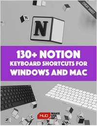 130+ Notion Keyboard Shortcuts for Windows and Mac (Free Cheat Sheet)