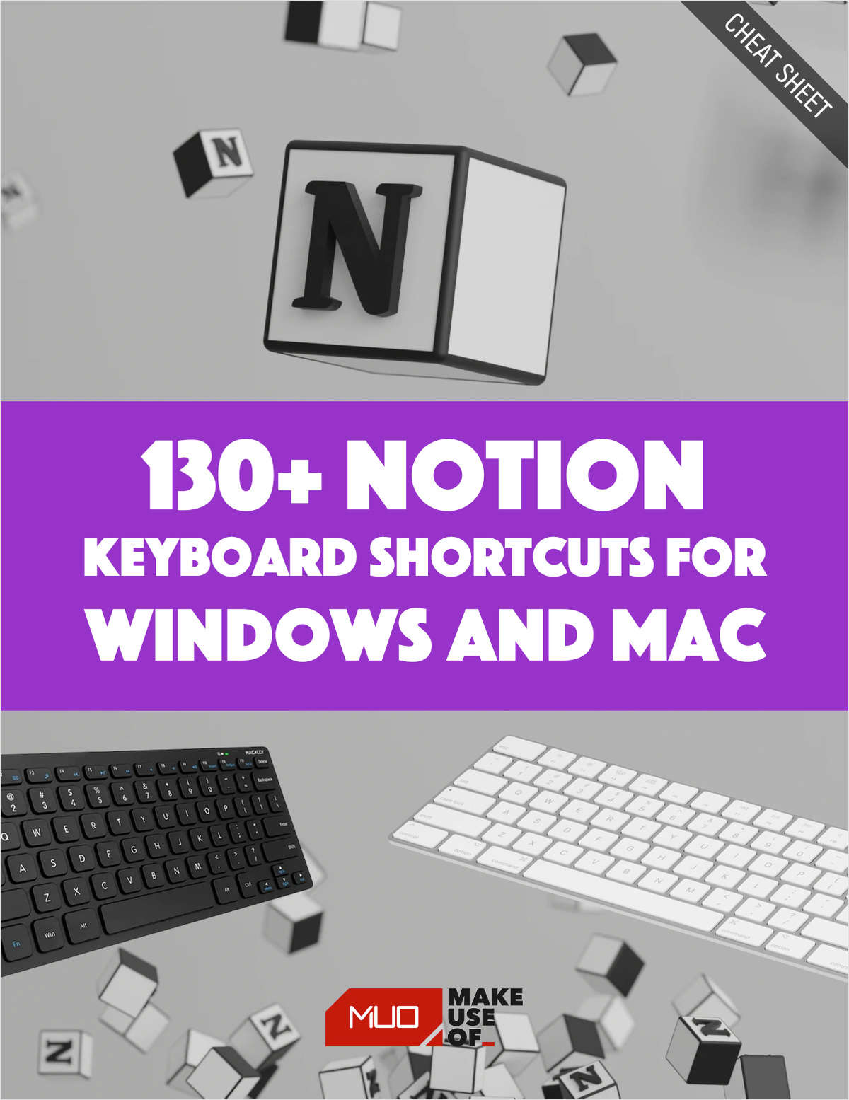 130+ Notion Keyboard Shortcuts for Windows and Mac (Free Cheat Sheet)