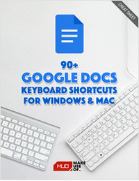 90+ Google Docs Keyboard Shortcuts for Windows and Mac (Free Cheat Sheet)