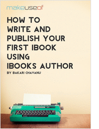 How To Write and Publish Your First iBook Using iBooks Author