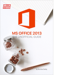 Microsoft Office 2013: The Unofficial Guide