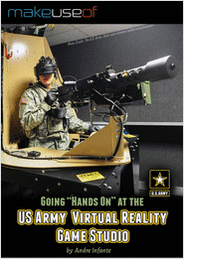 Going 'Hands On' At the US Army Virtual Reality Game Studio
