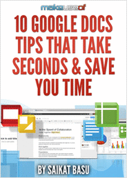 10 Google Docs Tips That Take Seconds and Save You Time