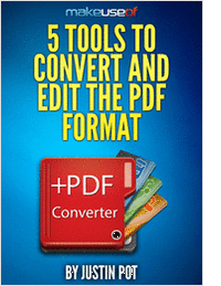 5 Tools to Convert and Edit the PDF Format