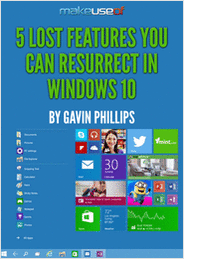 5 Lost  Features You Can Resurrect in Windows 10