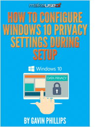 How to Configure Windows 10 Privacy Settings During Setup