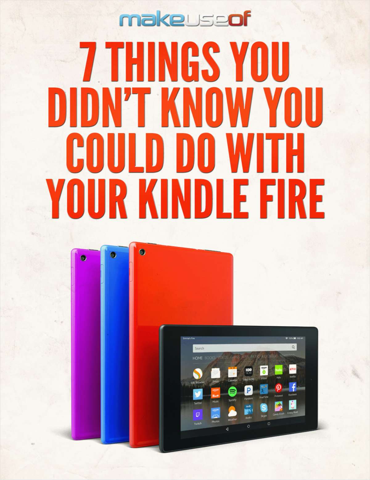 7 Things You Didn't Know You Could Do with Your Kindle Fire