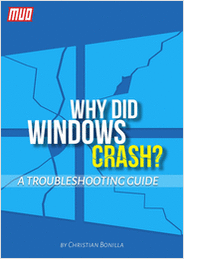Why Did Windows Crash?  A Troubleshooting Guide