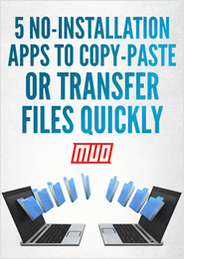 5 No-Installation Apps to Copy-Paste or Transfer Files Quickly