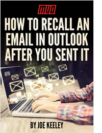 How to Recall an Email in Outlook After You Sent It