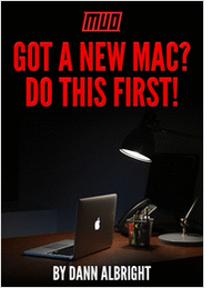 Got a New Mac? Do This First!