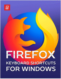 Mozilla Firefox Keyboard Shortcuts for Windows