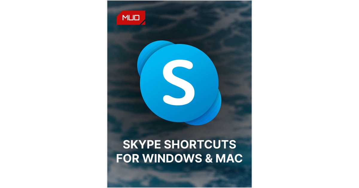 Skype Keyboard Shortcuts for Windows and Mac