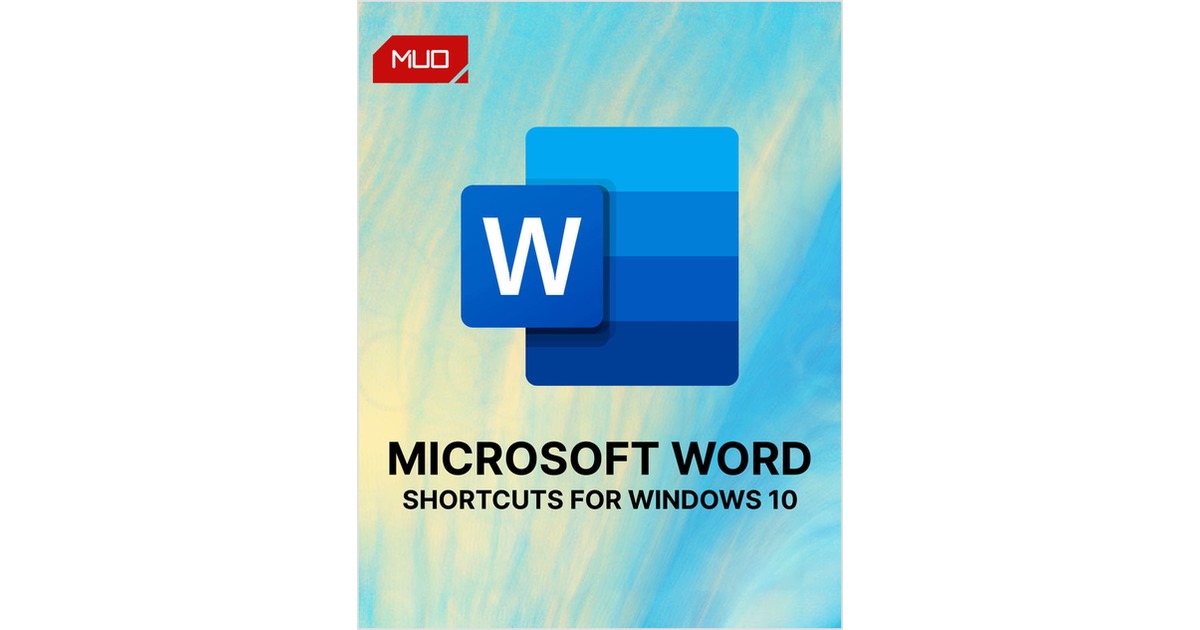Microsoft Word Keyboard Shortcuts for Windows