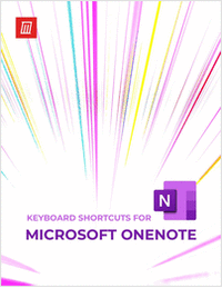 OneNote Keyboard Shortcuts for Windows and Mac