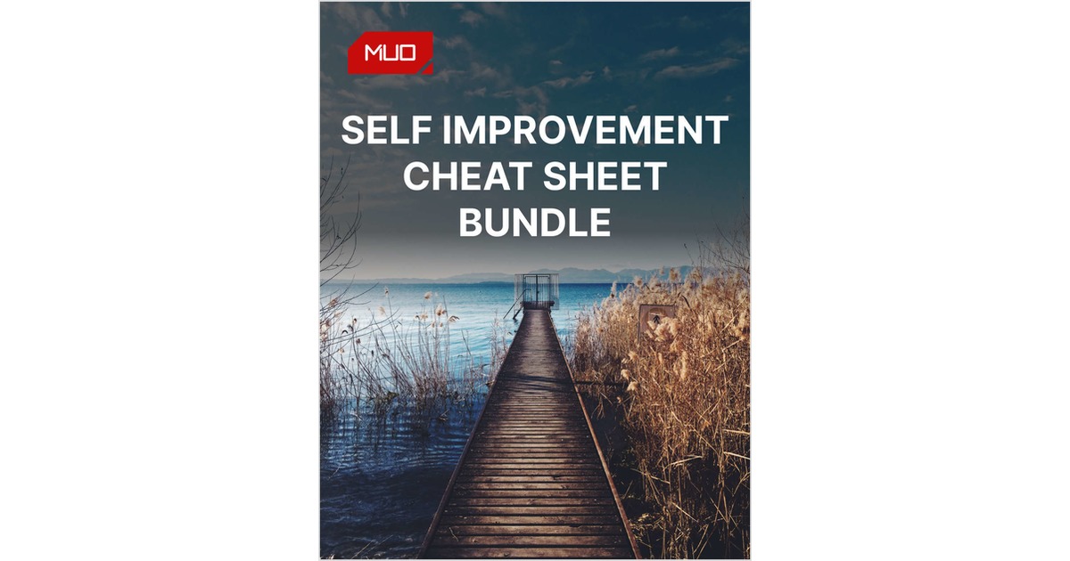Self Improvement Cheat Sheet Bundle