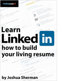Learn LinkedIn: How to Build your Living Resume
