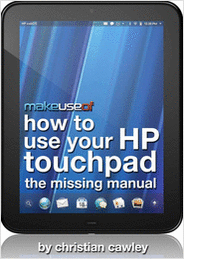 How to Use Your HP Touchpad: The Missing Manual