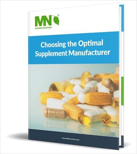Choosing the Optimal Supplement Manufacturer