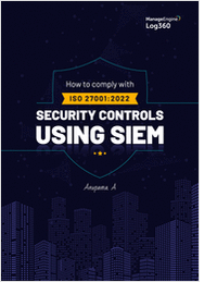How to comply with iso 27001:2022 security controls using siem