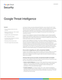 Google Threat Intelligence