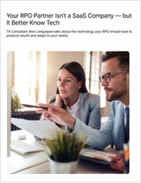 Your RPO Partner Isn't a SaaS Company -- but It Better Know Tech