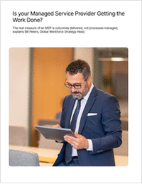 Is your Managed Service Provider Getting the Work Done?