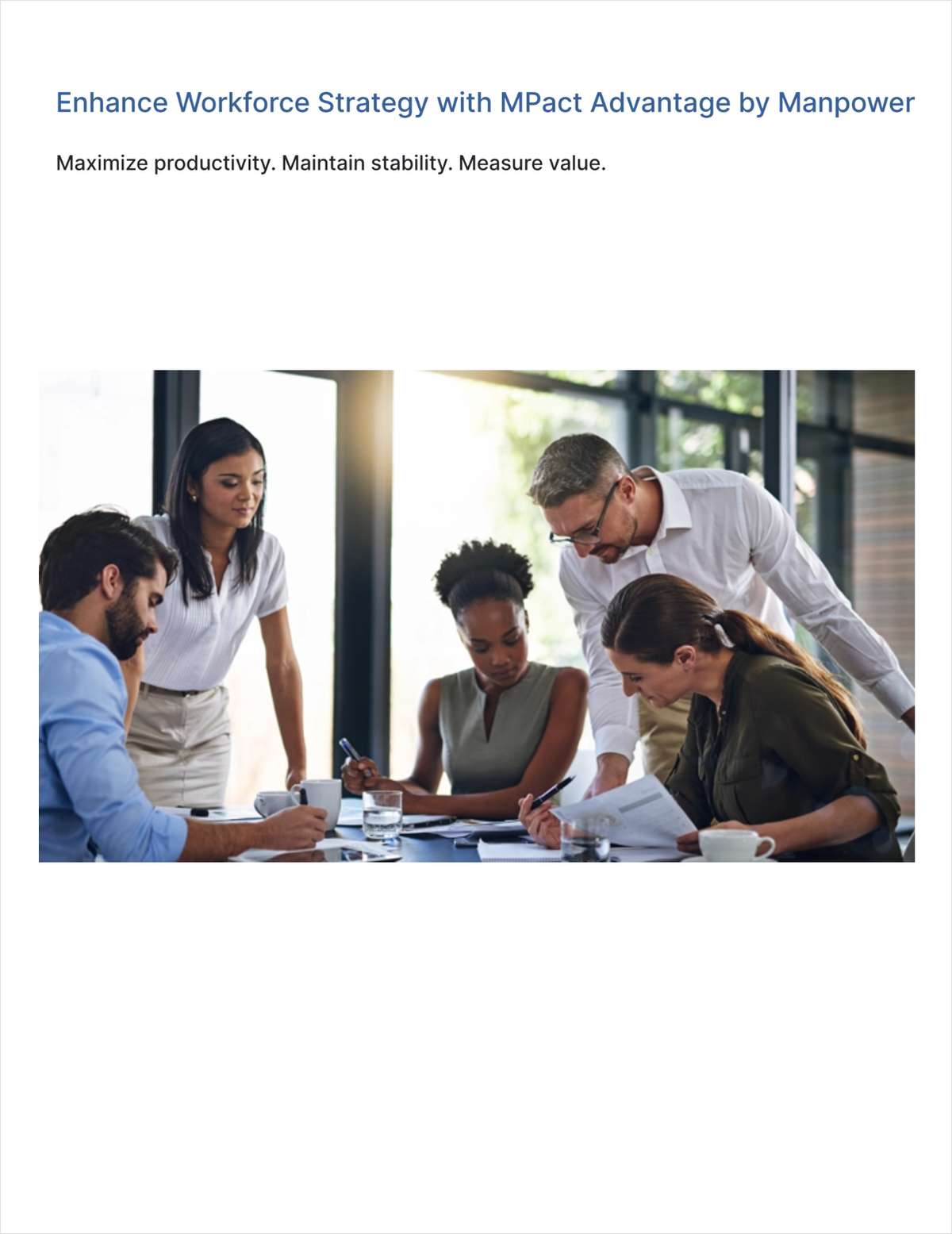 Enhance Workforce Strategy with MPact Advantage by Manpower