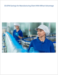 $1.87M Savings for Manufacturing Client With MPact Advantage