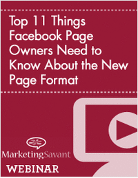 Top 11 Things Facebook Page Owners Need to Know About the New Page Format