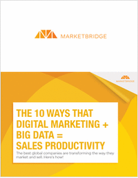 The 10 Ways That Digital Marketing + Big Data = Sales Productivity