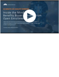 Inside the Mind of the Benefits Buyer: Lessons from Open Enrollment 2020