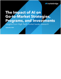 The Impact of AI on Go-to-Market Strategies, Programs, and Investments