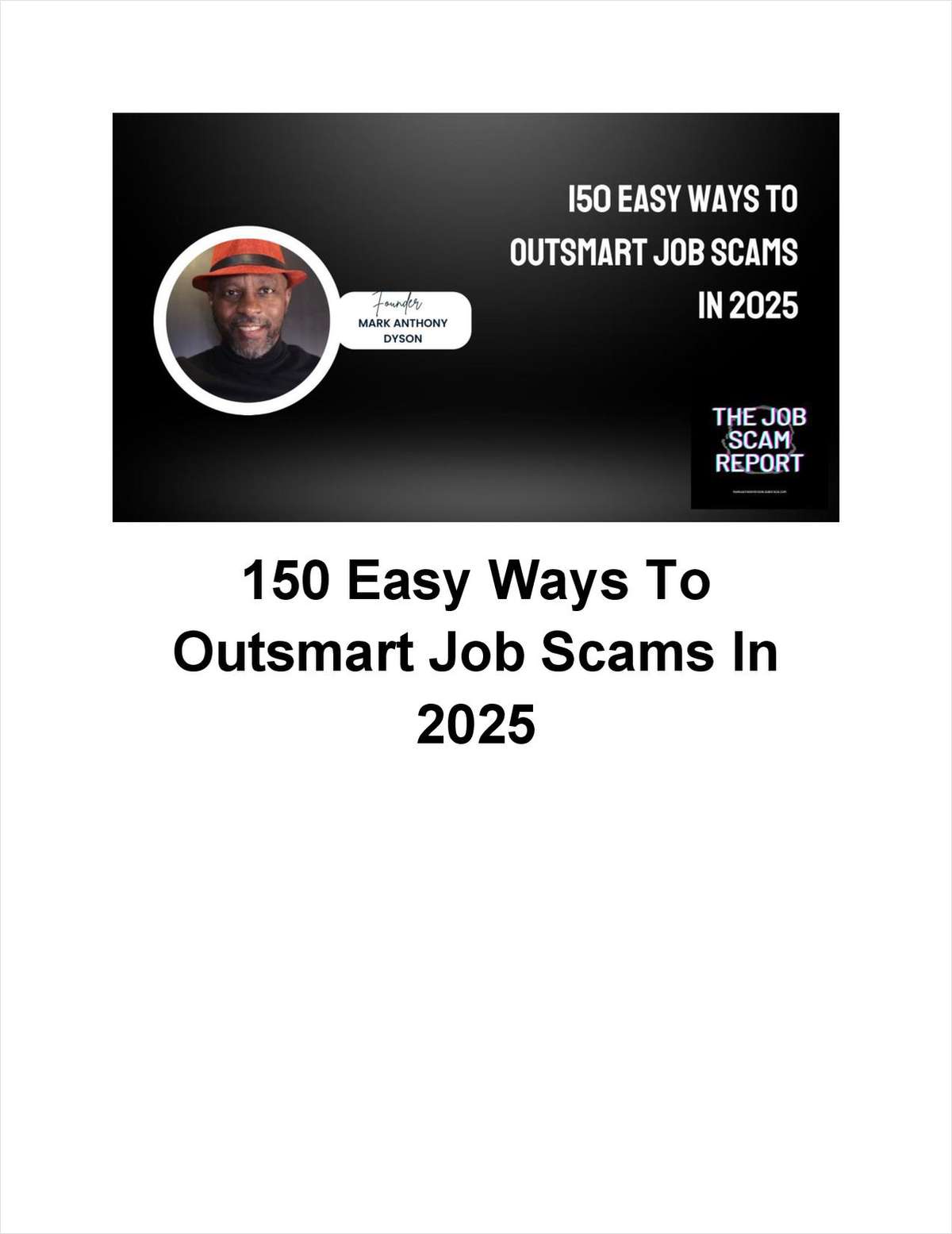150 Simplified Ways To Outsmart Job Scams In 2025
