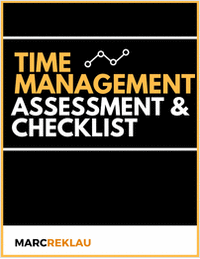 Time Management Assessment & Checklist