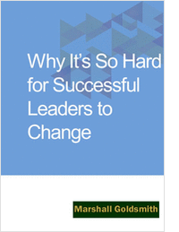 Why It's So Hard for Successful Leaders to Change